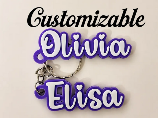 Custom Name Keychain