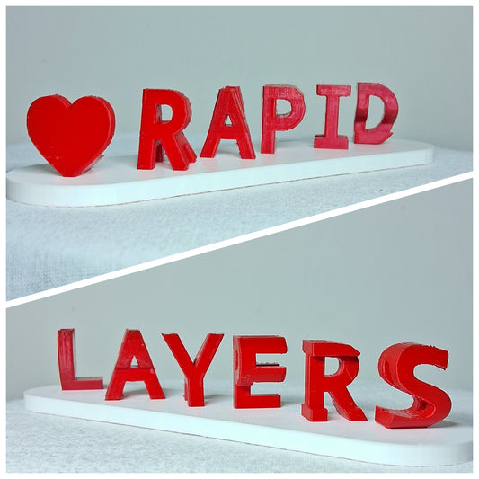 Custom 3D Flip Names